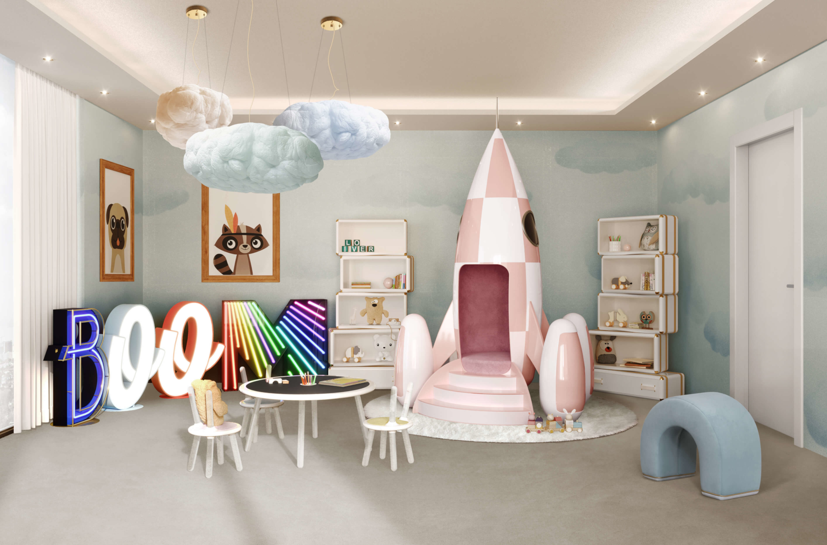 Декоративный светильник Magical Letter M