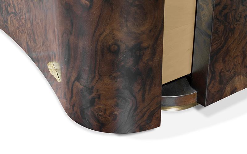 Дизайнерский книжный шкаф из дерева