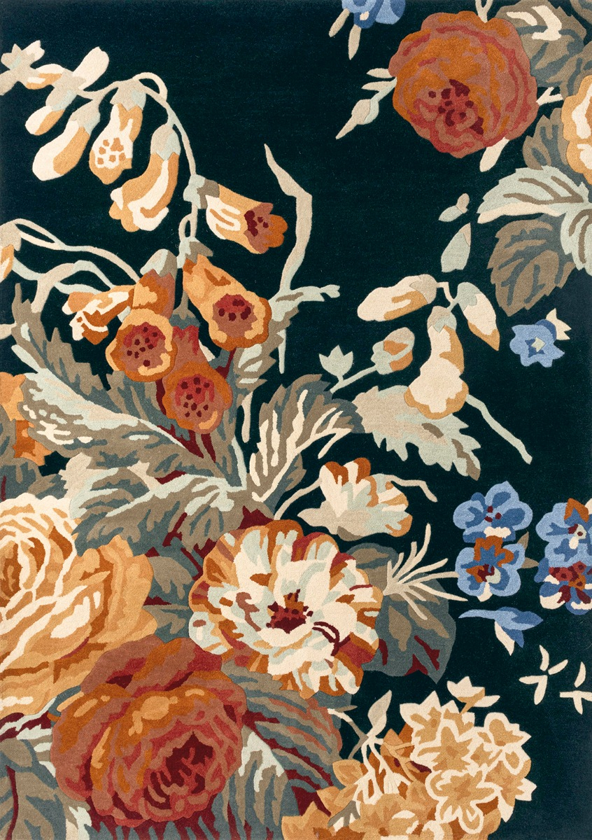 Ковер Stapleton Park Navy / Burnt Orange 45318 | Размер: 140 x 200 см
