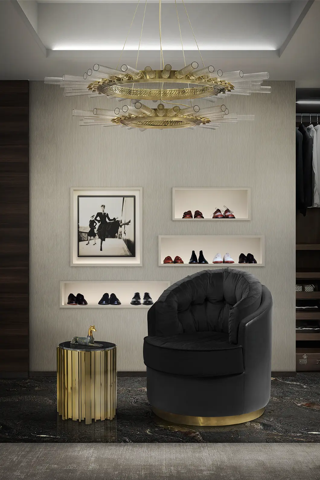 Поворотное кресло Luxe - 12