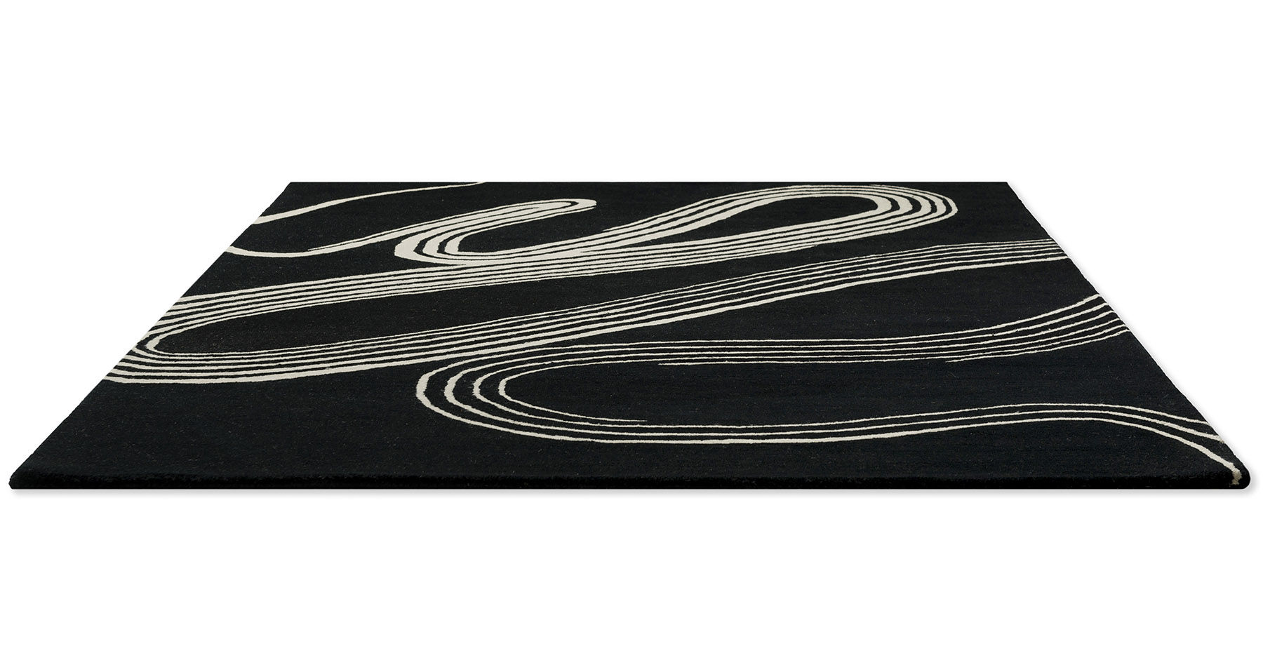Тафтинг кілем Decor Flow Caviar | Өлшемі: 140 x 200 см