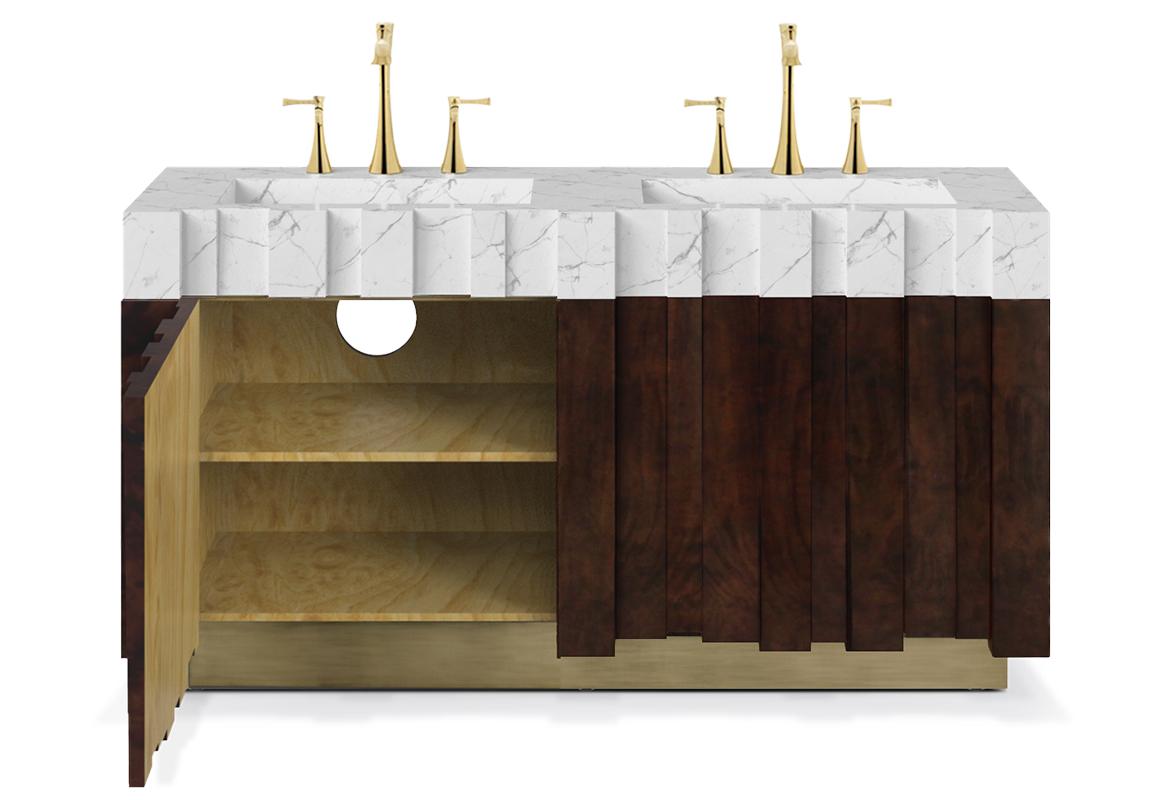 Тумба с раковиной Geoglyph