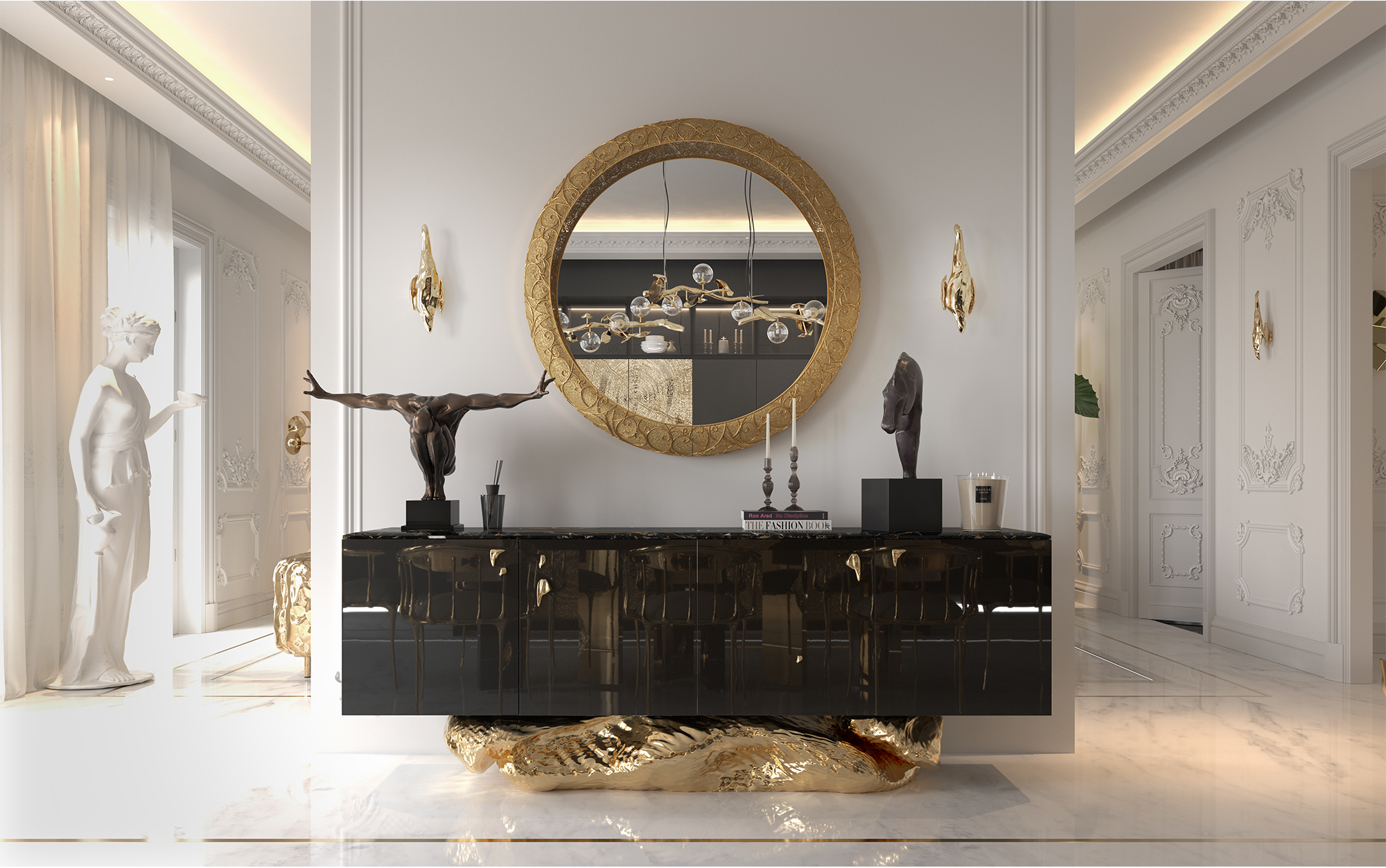 Зеркало Crown Filigree