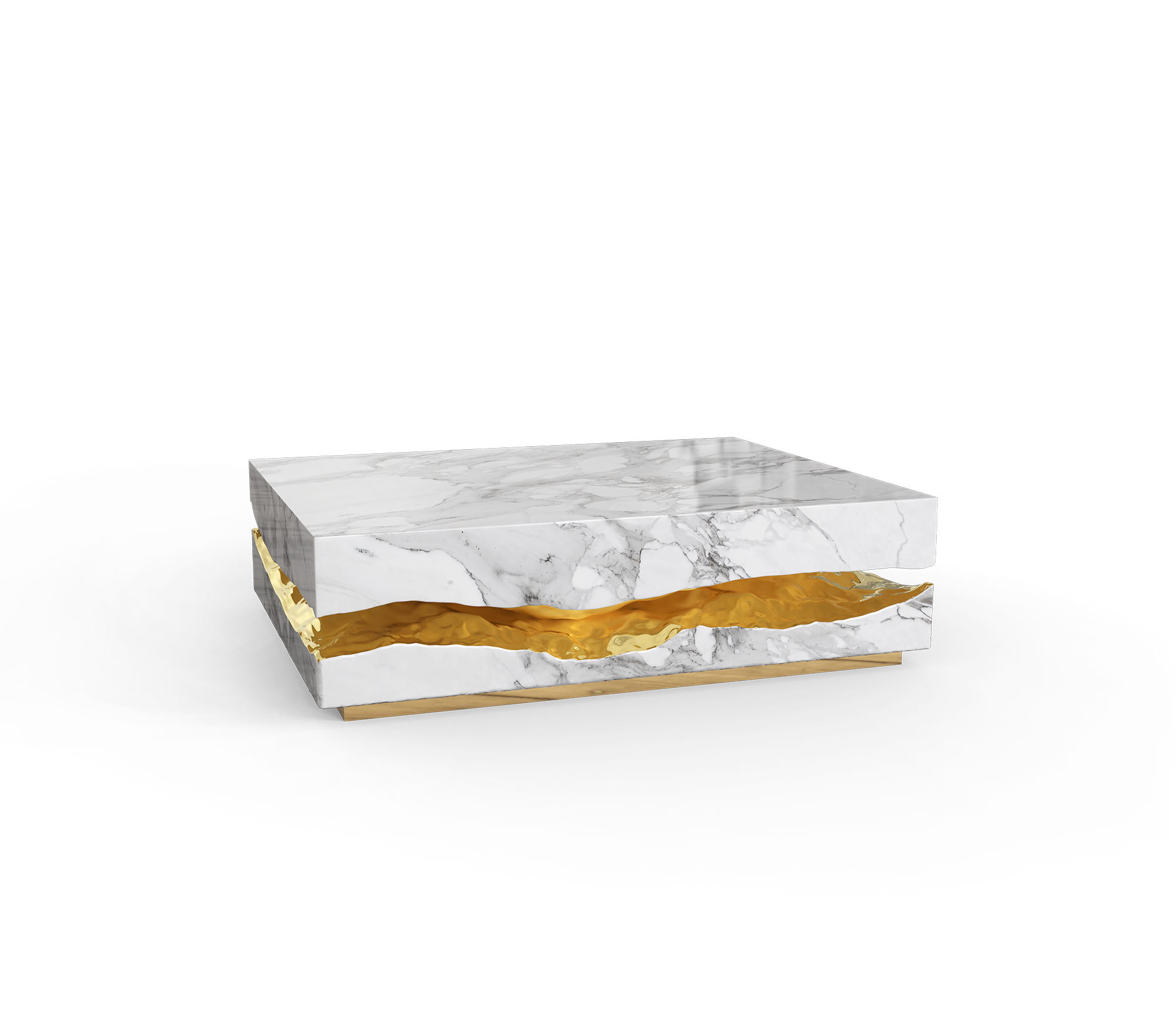 Обеденный стол Boulder Carrara Marble