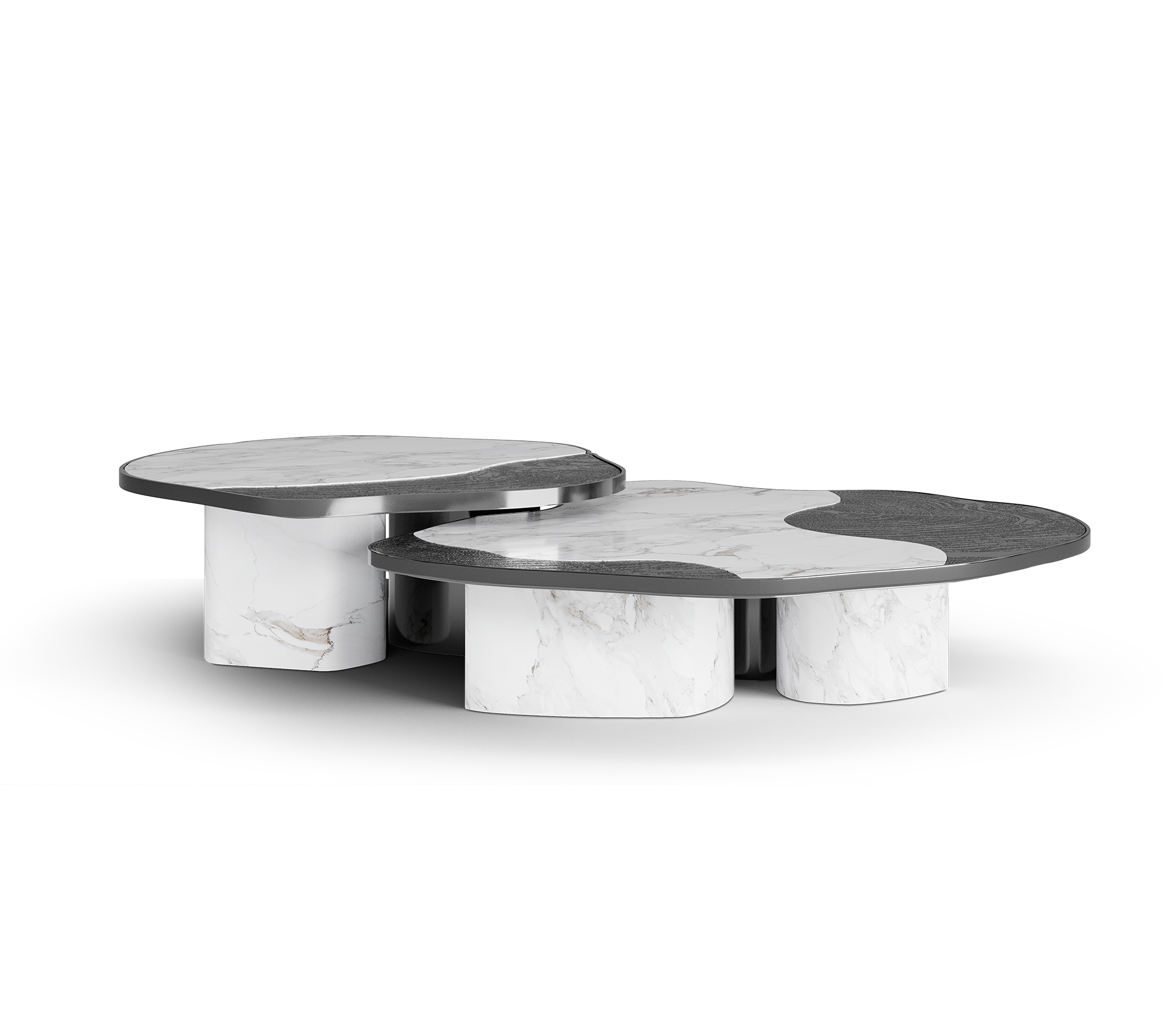 Набор столов Athena Calacatta Marble & Onyx