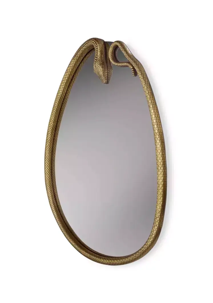 Зеркало Serpentine в форме груши