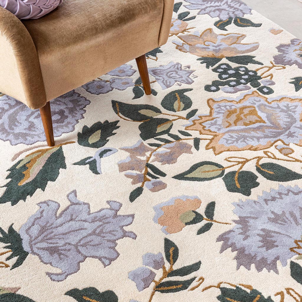 Ковер Wendling Floral Heather Pu | Размер: 170 x 240 см