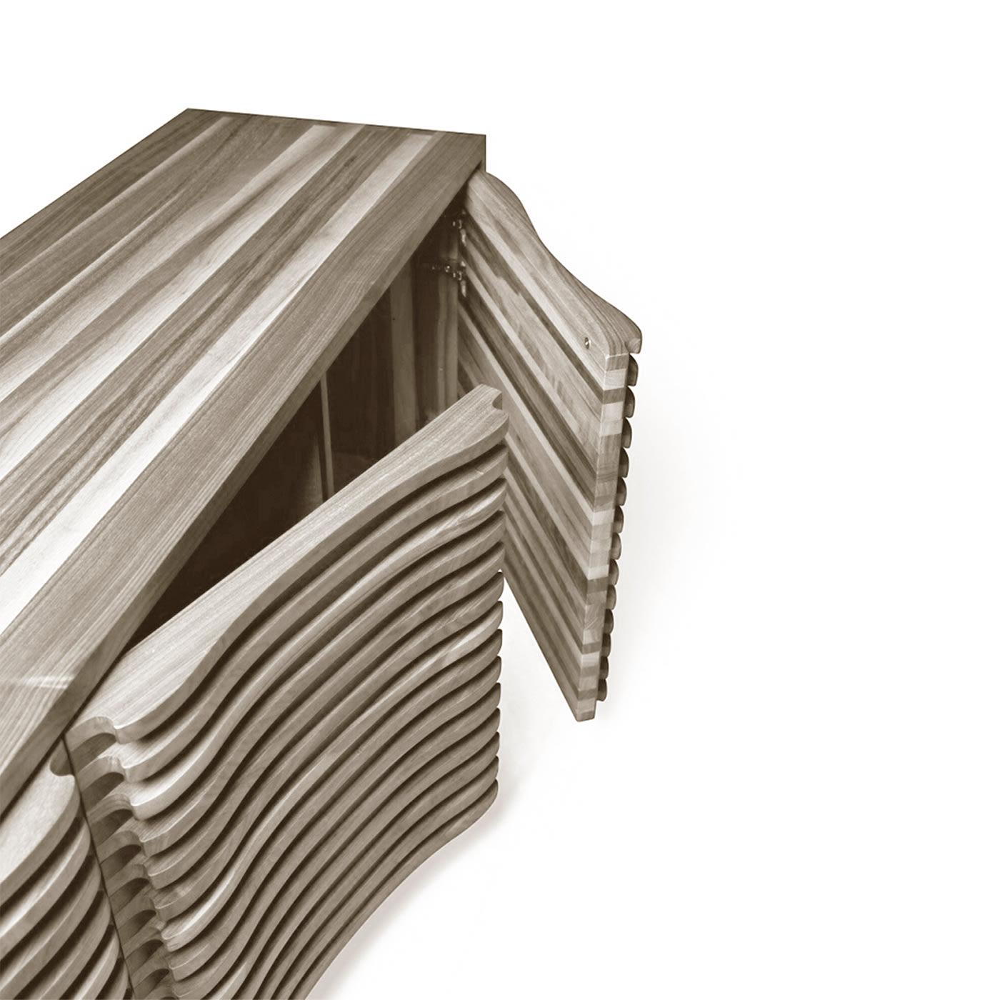 Буфет серый Sinuo