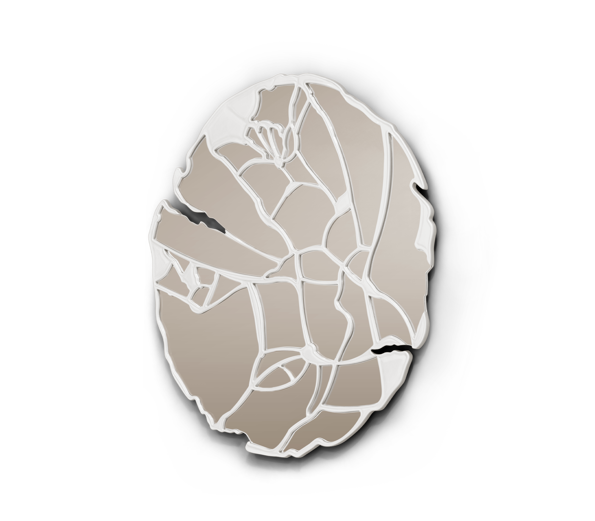 Зеркало Artisan цвета слоновой кости