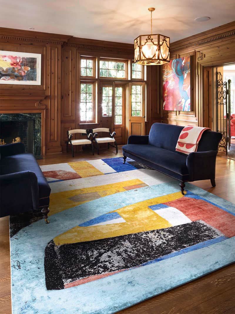 Роскошный ковер ручной работы Soft Pink