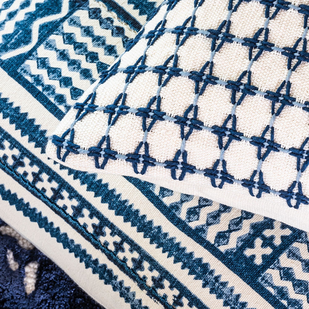 Подушка Kuba Indigo 60 × 60