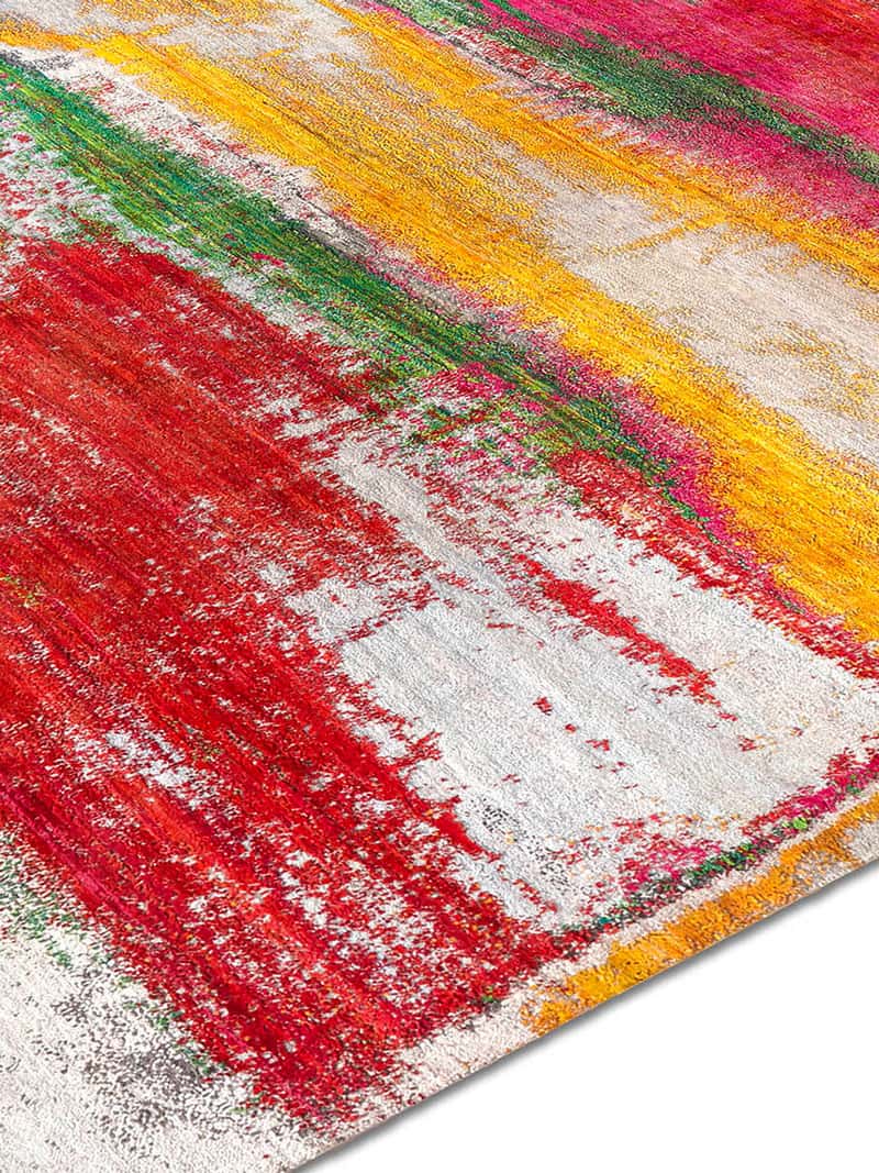 Роскошный ковер ручной работы Suche Milch