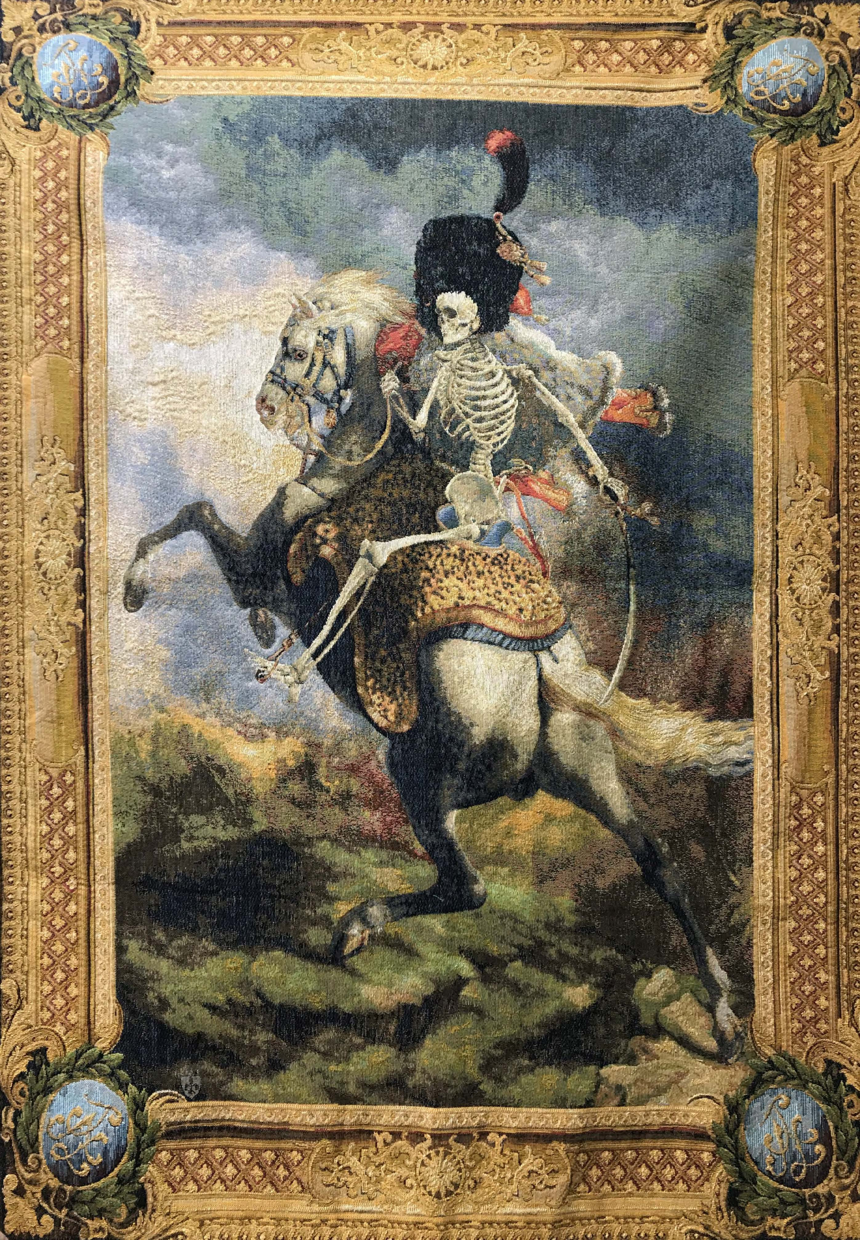 Гобелен «Сүйек шабандоз» | Өлшемі: 110 x 150 см