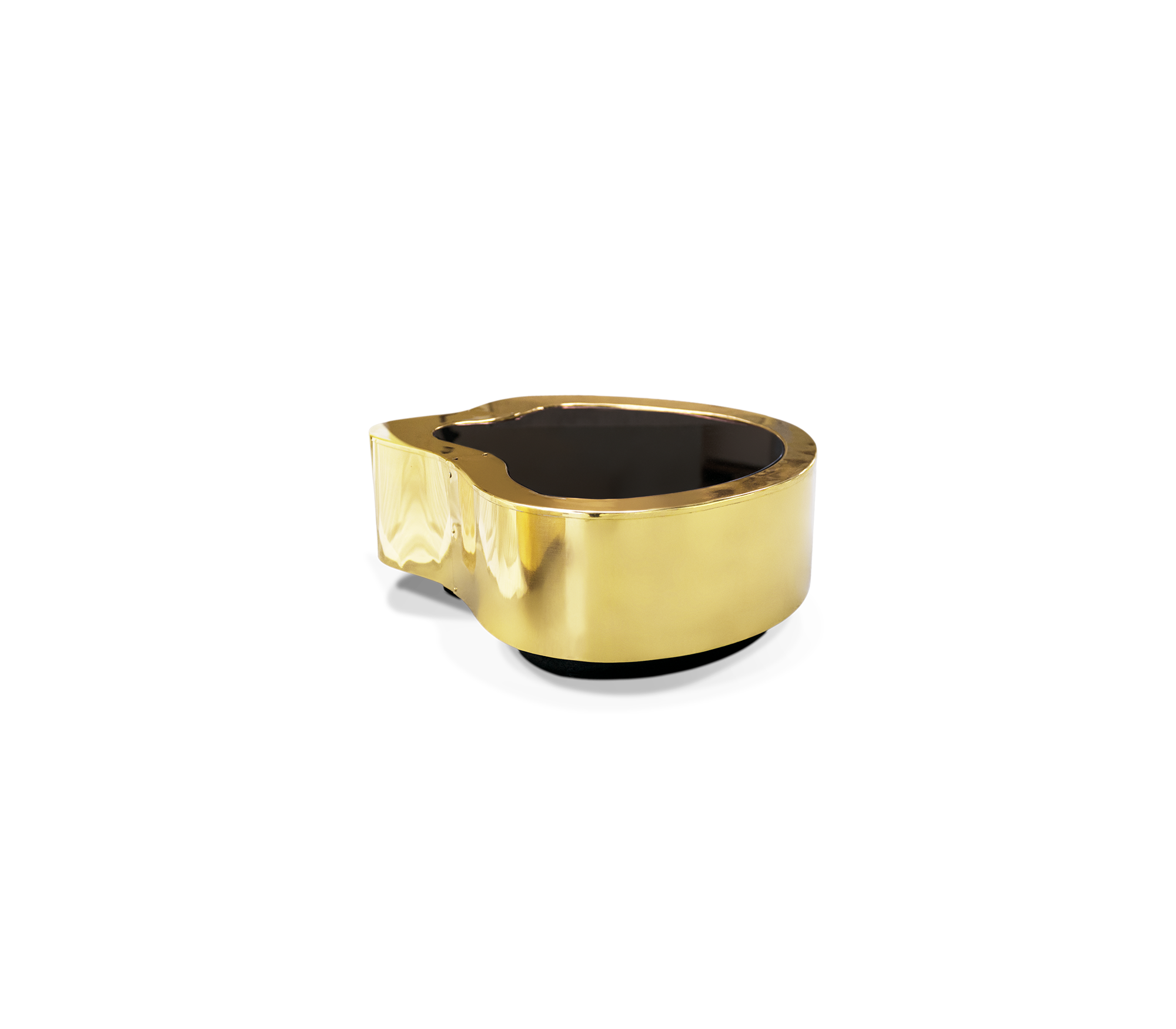Набор журнальных столов Crest Polished Brass | Конфигурация: Big