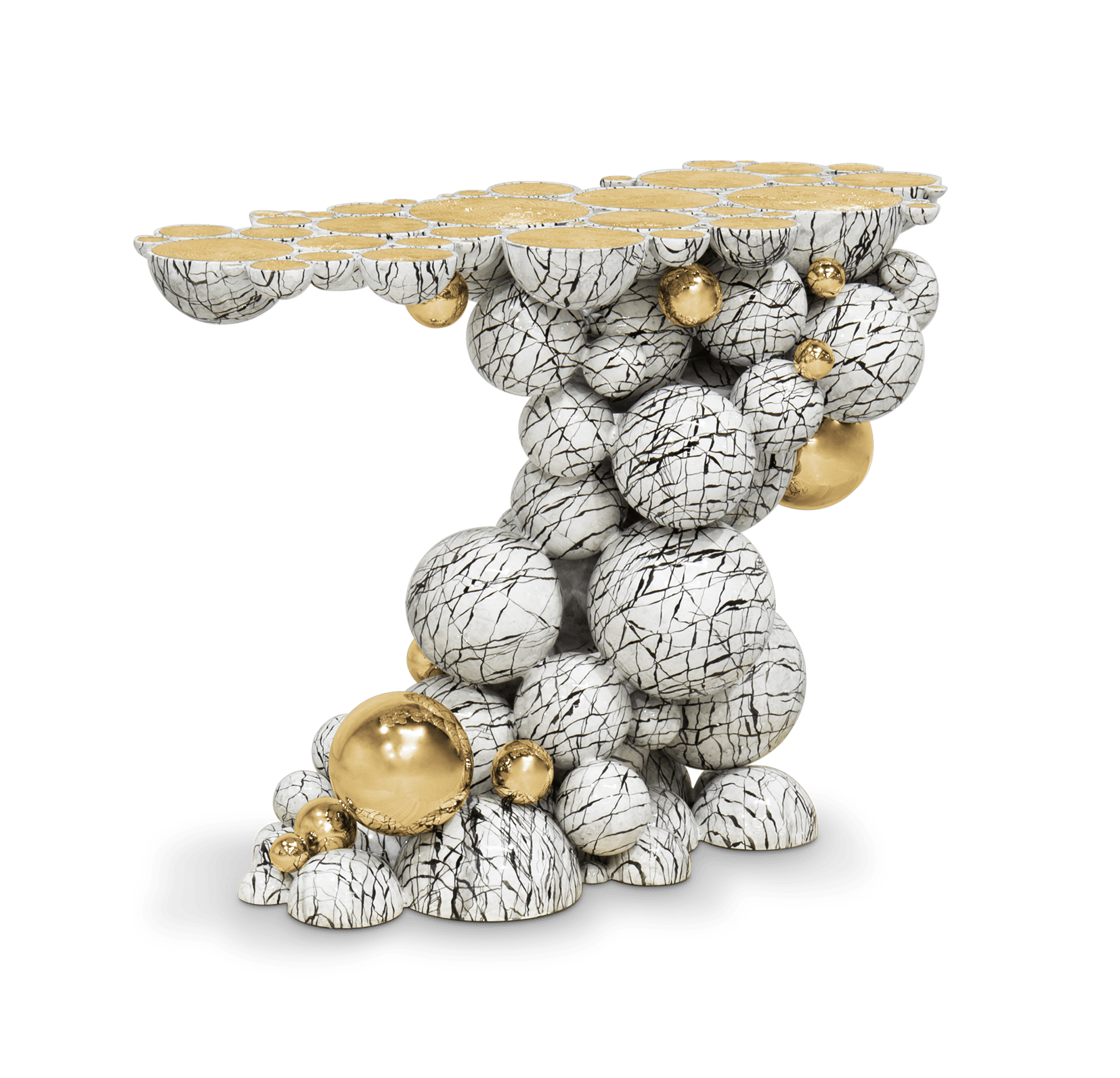 Консоль Orbit Faux-marble