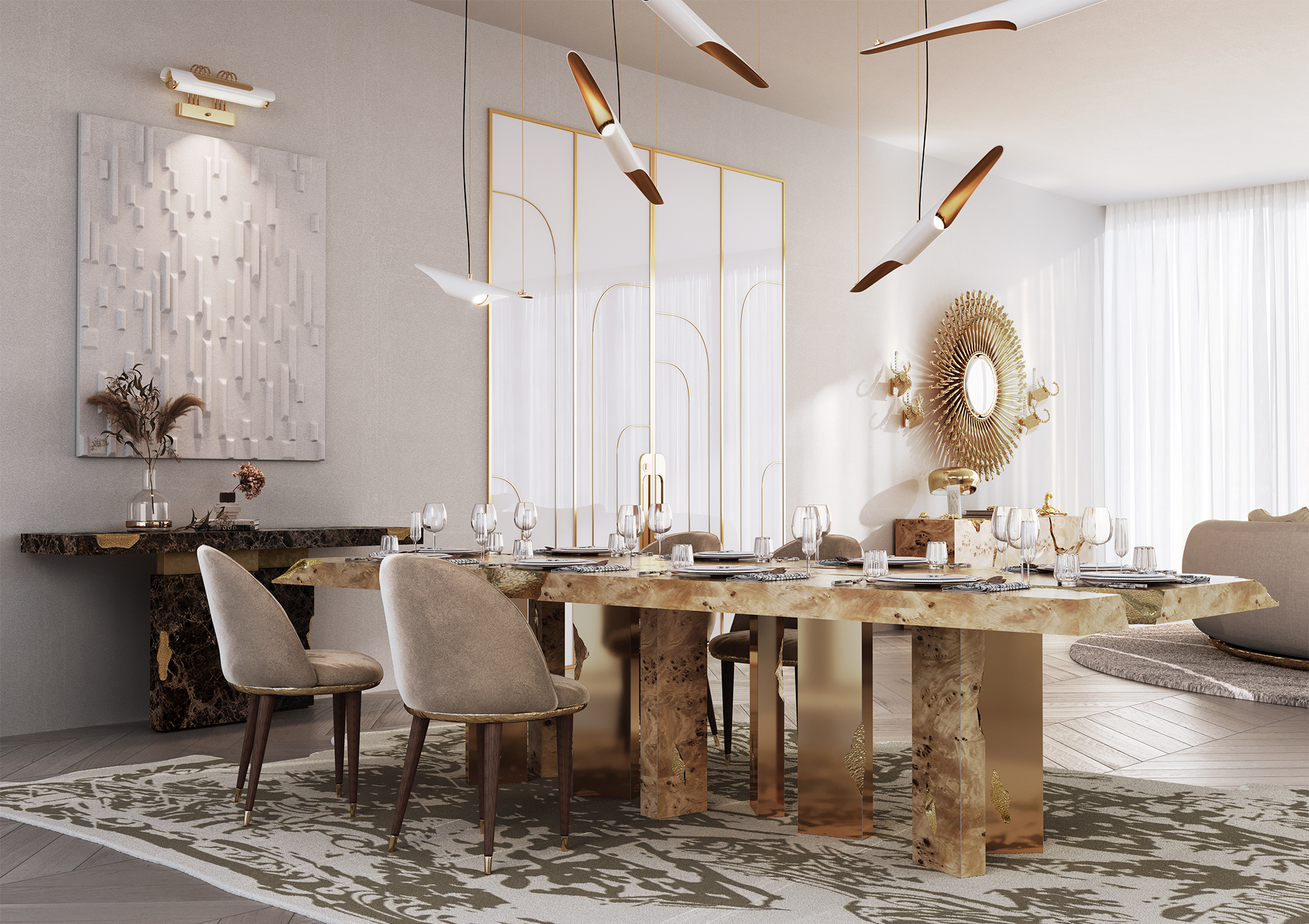 Обеденный стол Dominion Poplar