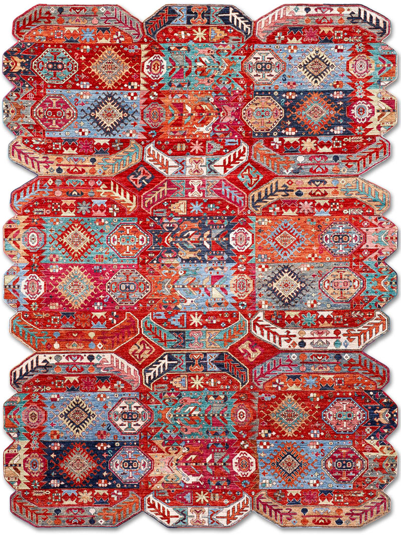 Роскошный кілем Multishape қолмен жасалған | Өлшемі: 274 x 365 см