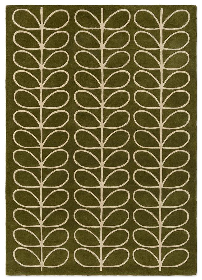 Кілем Linear Stem Olive | Өлшемі: 200 × 280 см