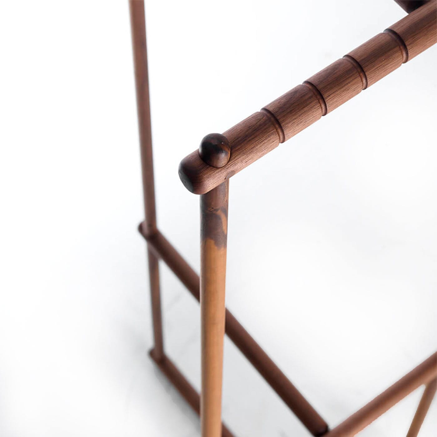 Напольная вешалка натуральная коричневая Stecco