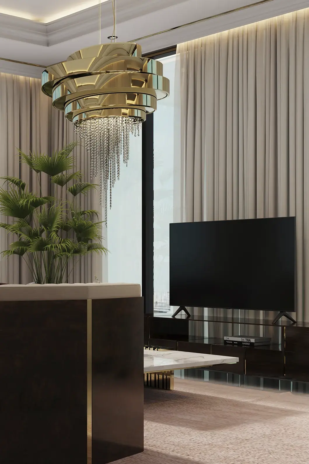 Люстра Art Deco