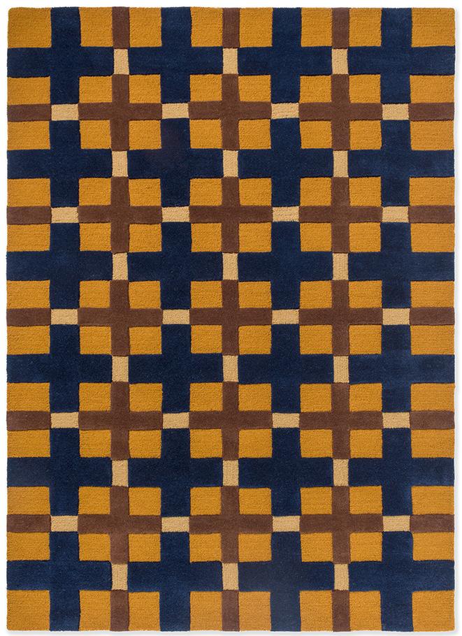 Жүн кілем Decor Milano Golden Ochre 097806 | Өлшемі: 140 x 200 см