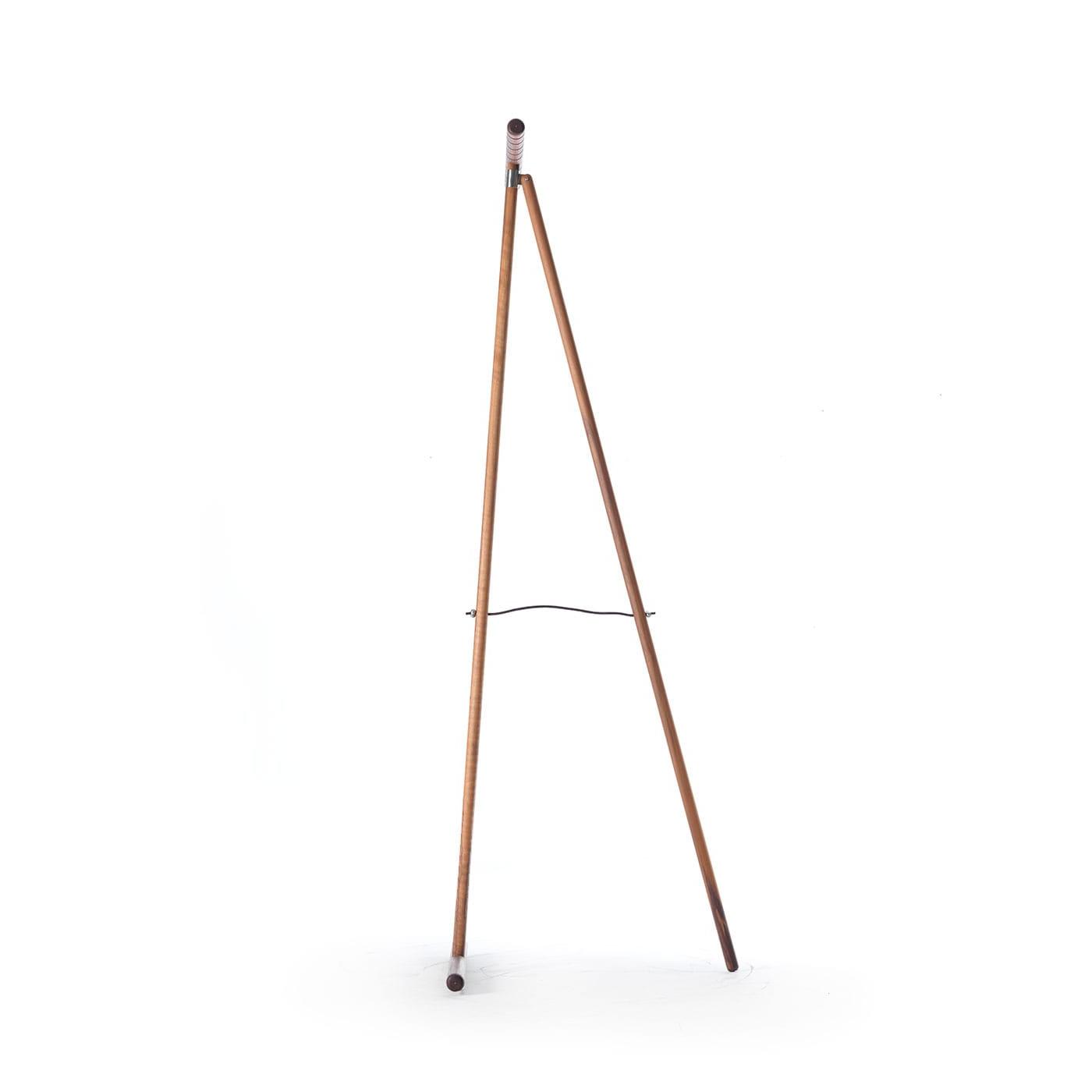 Напольная вешалка коричневая Spalla