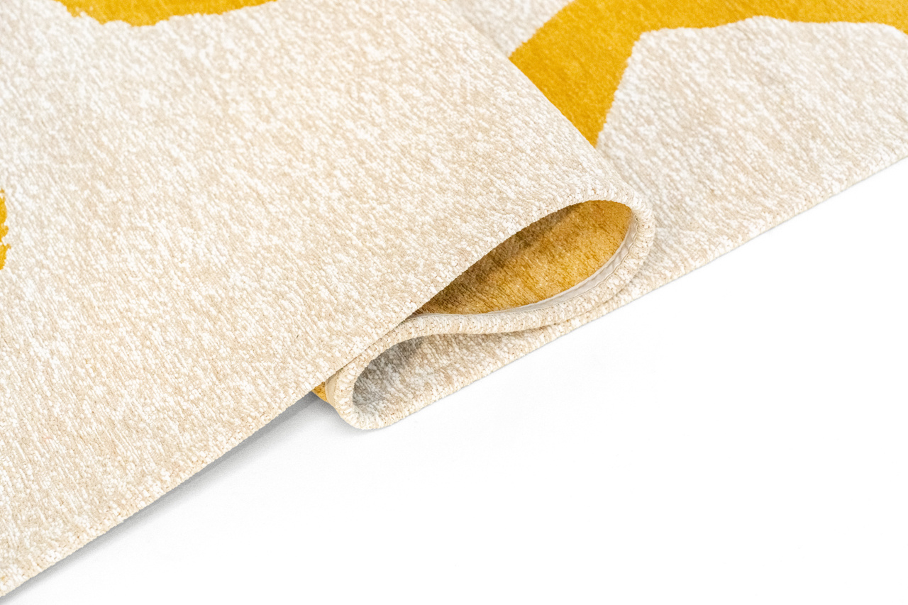 Дизайнерлік кілем Ribonn Pure Yellow