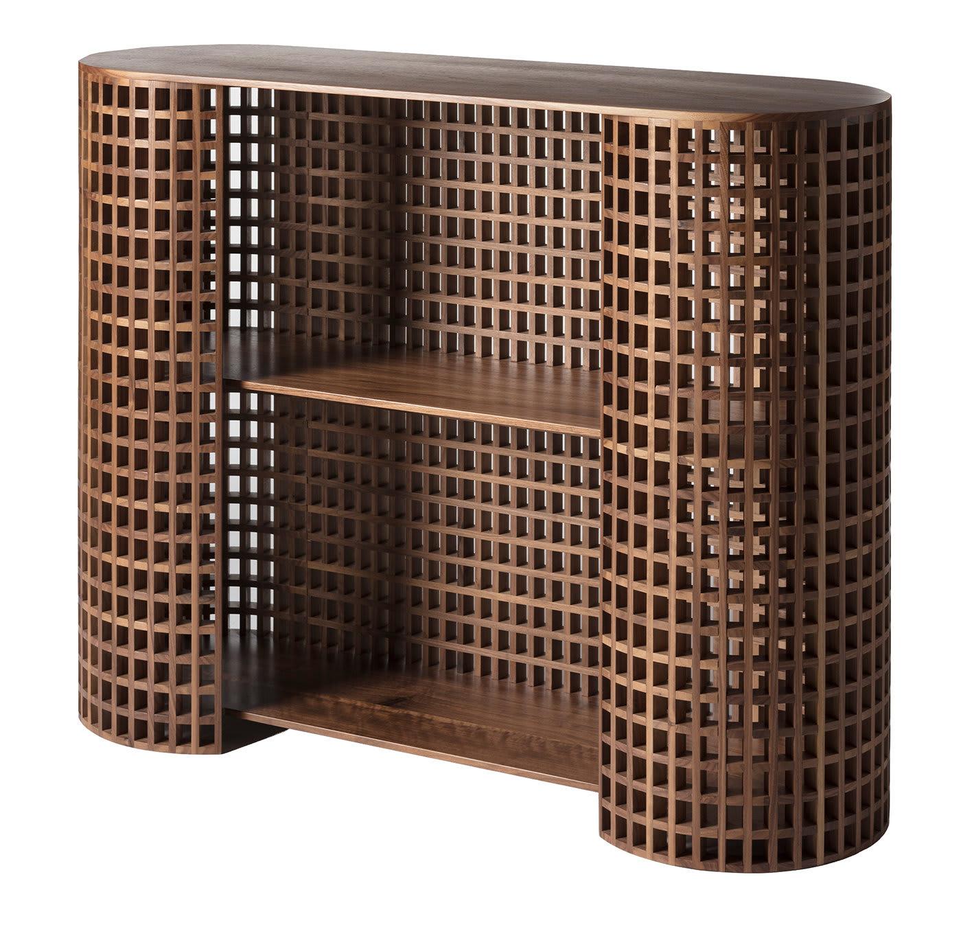 Консоль из натурального дерева