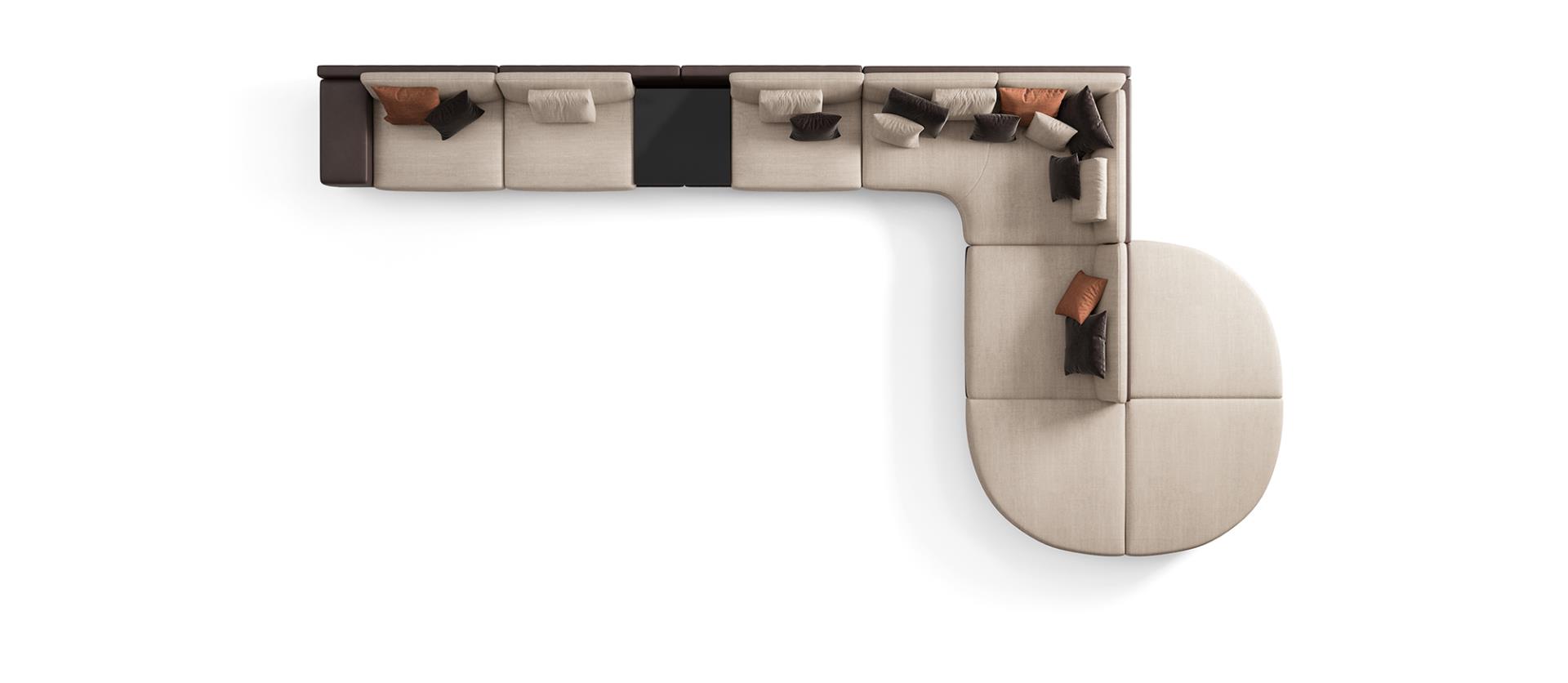 Диван модульный итальянский Italian Flex