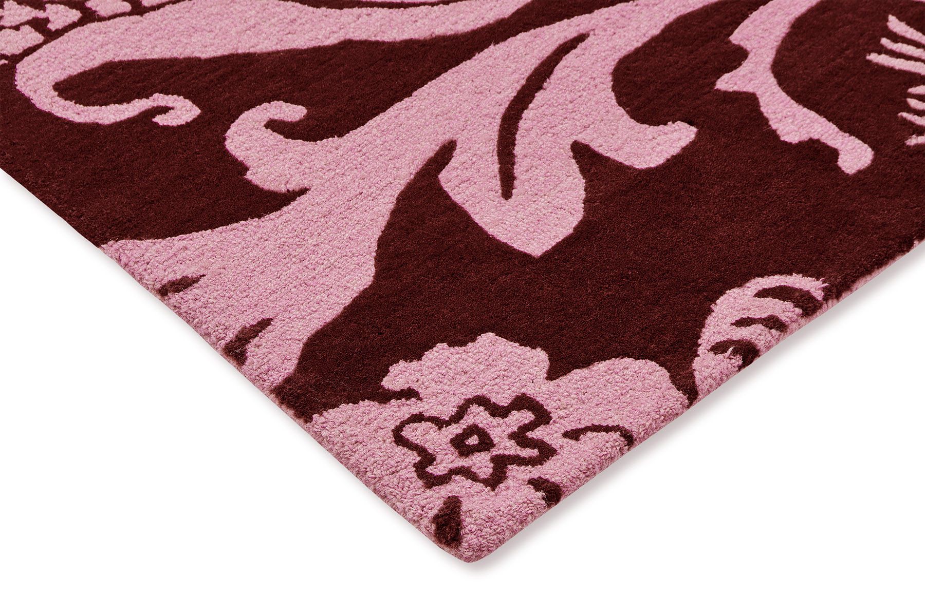 Жүн кілем Baroque Pink | Өлшемі: 250 x 350 см