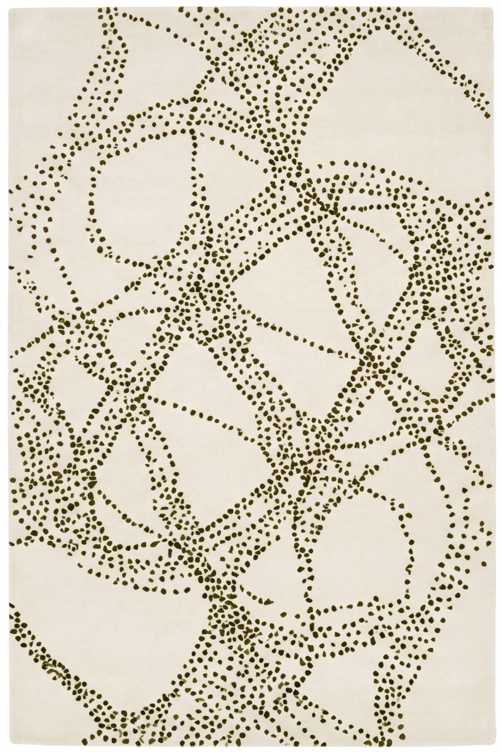 Қолмен тоқылған кілем Rope Lattice Sand