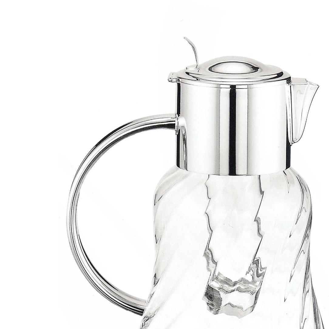 Күміспен қапталған құмыра Silver-Plated Pitcher | Конфигурация: Glass Ice Tube
