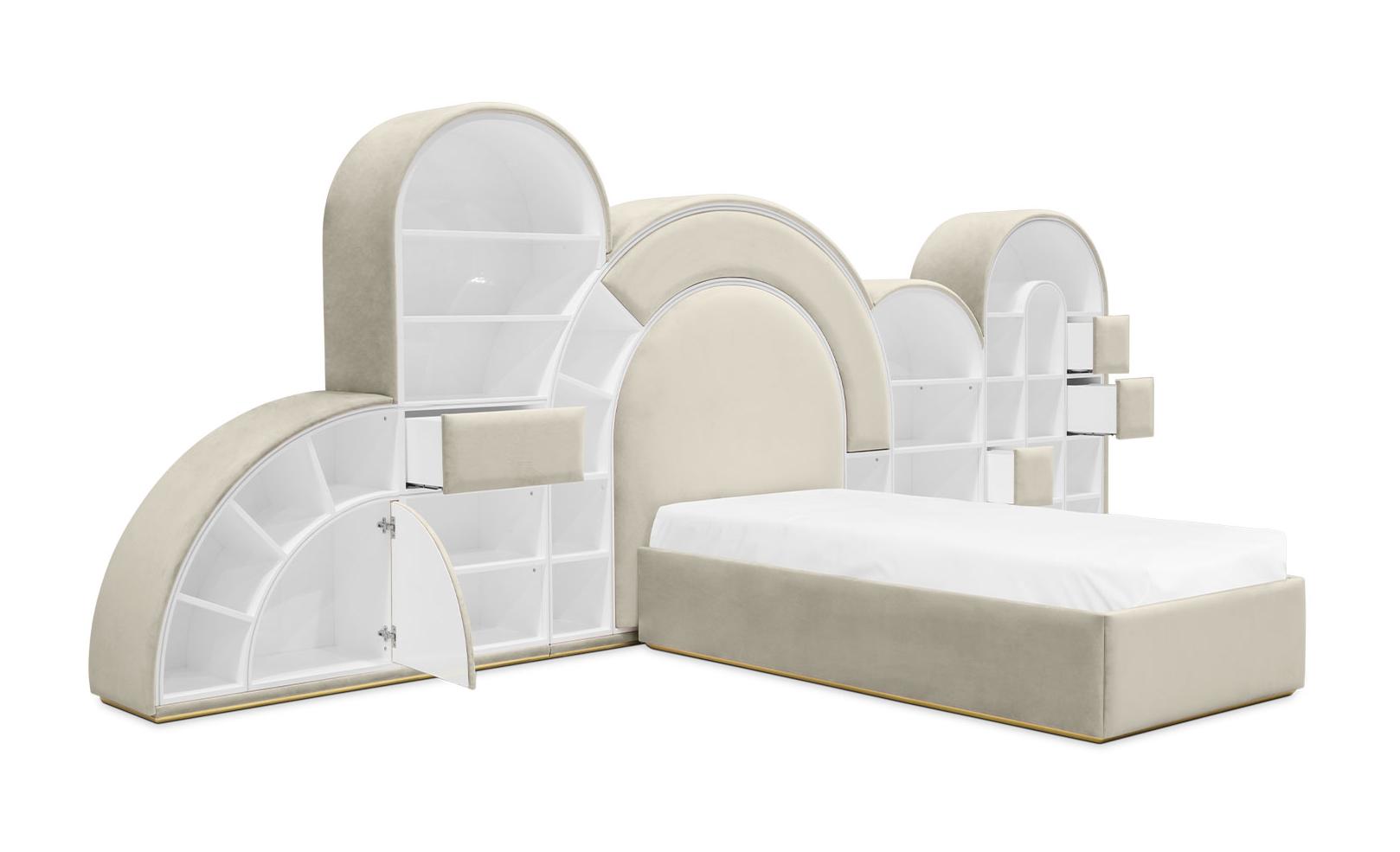 Кровать для детей Bubblegum Marshmallow Cream