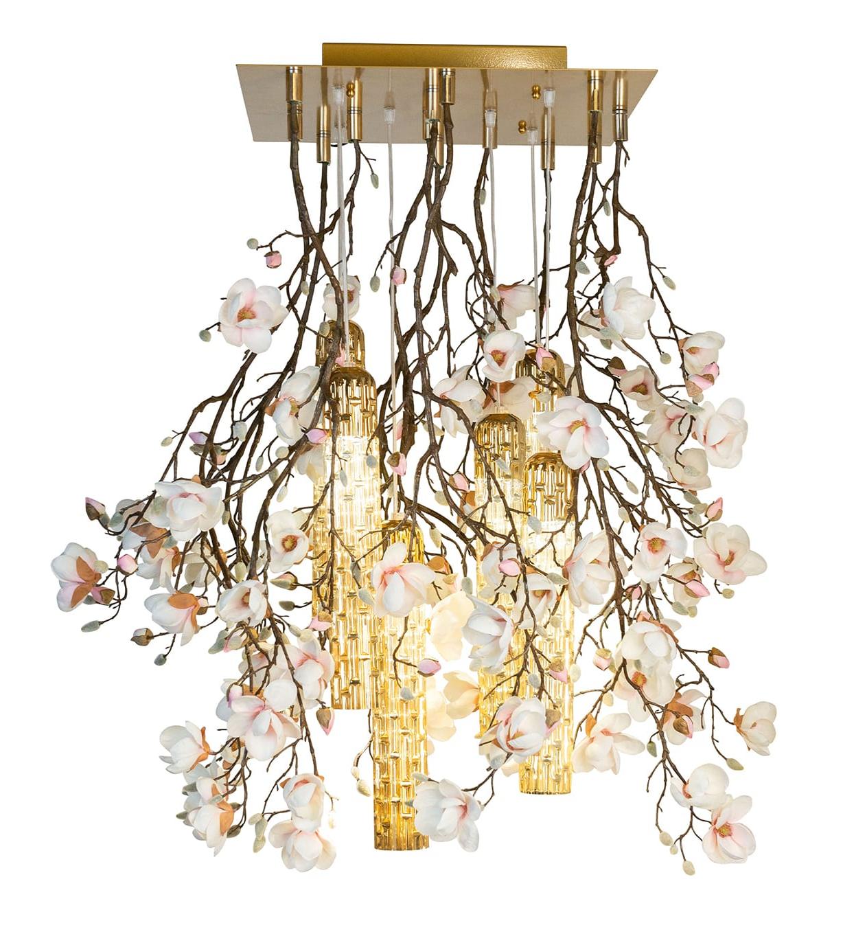 Люстра Magnolia White Gold