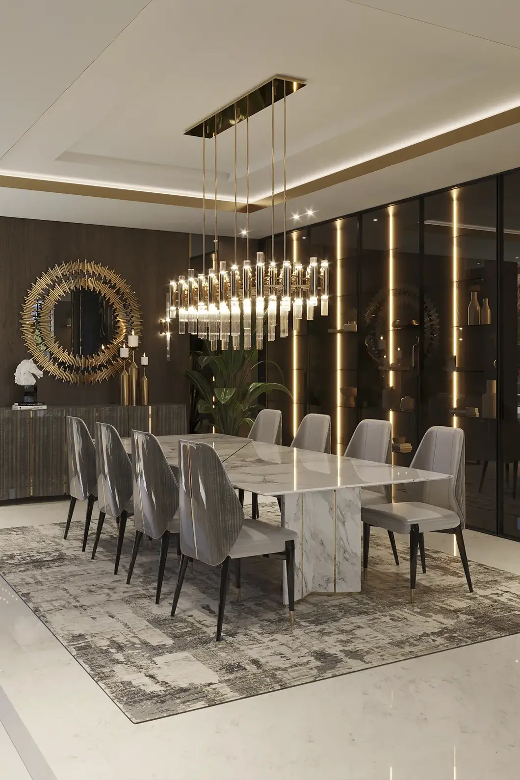 Подвесной светильник Cascade Rectangular - 5