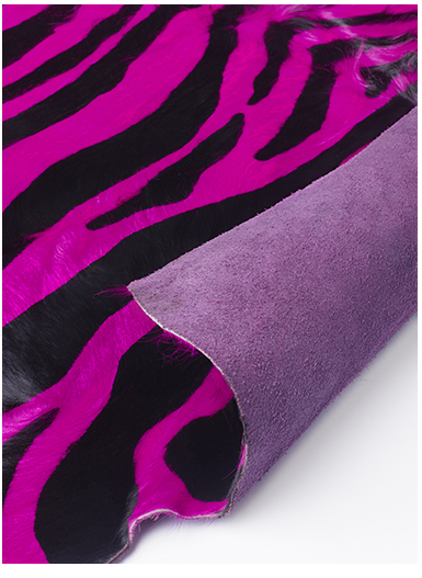 Натуральная шкура Pink Zebra | Размер: 200 x 240 см