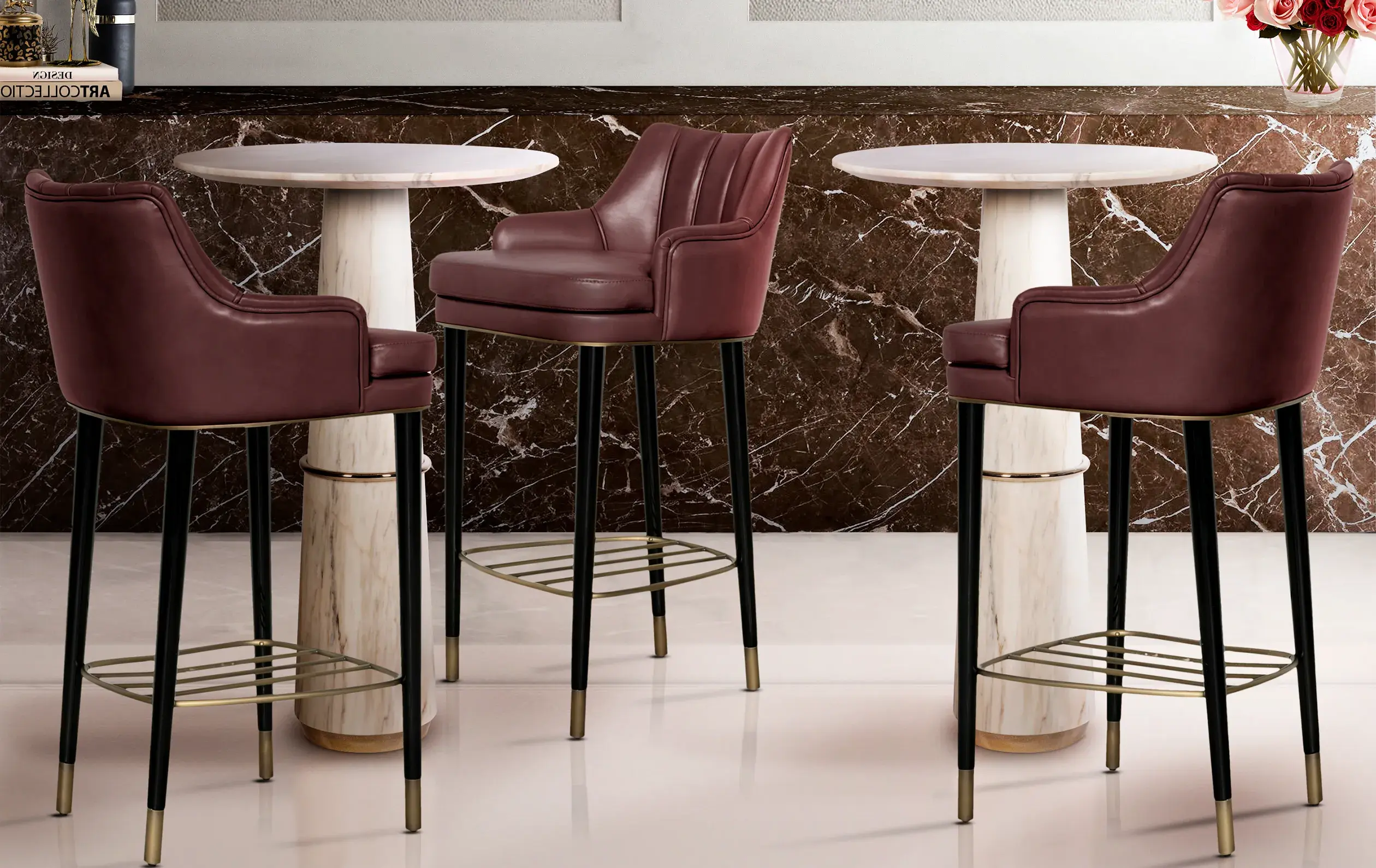 Барный стол из мрамора - 1