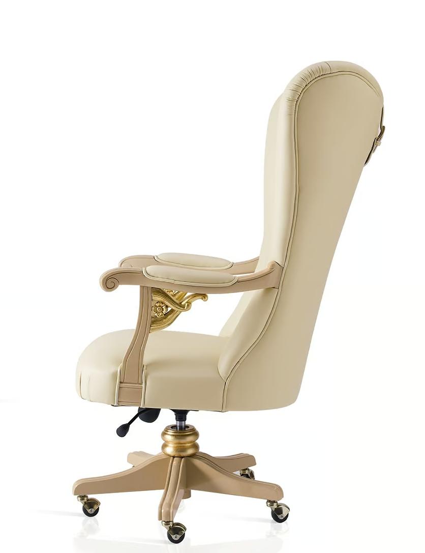 Поворотное кожаное кресло Harmony