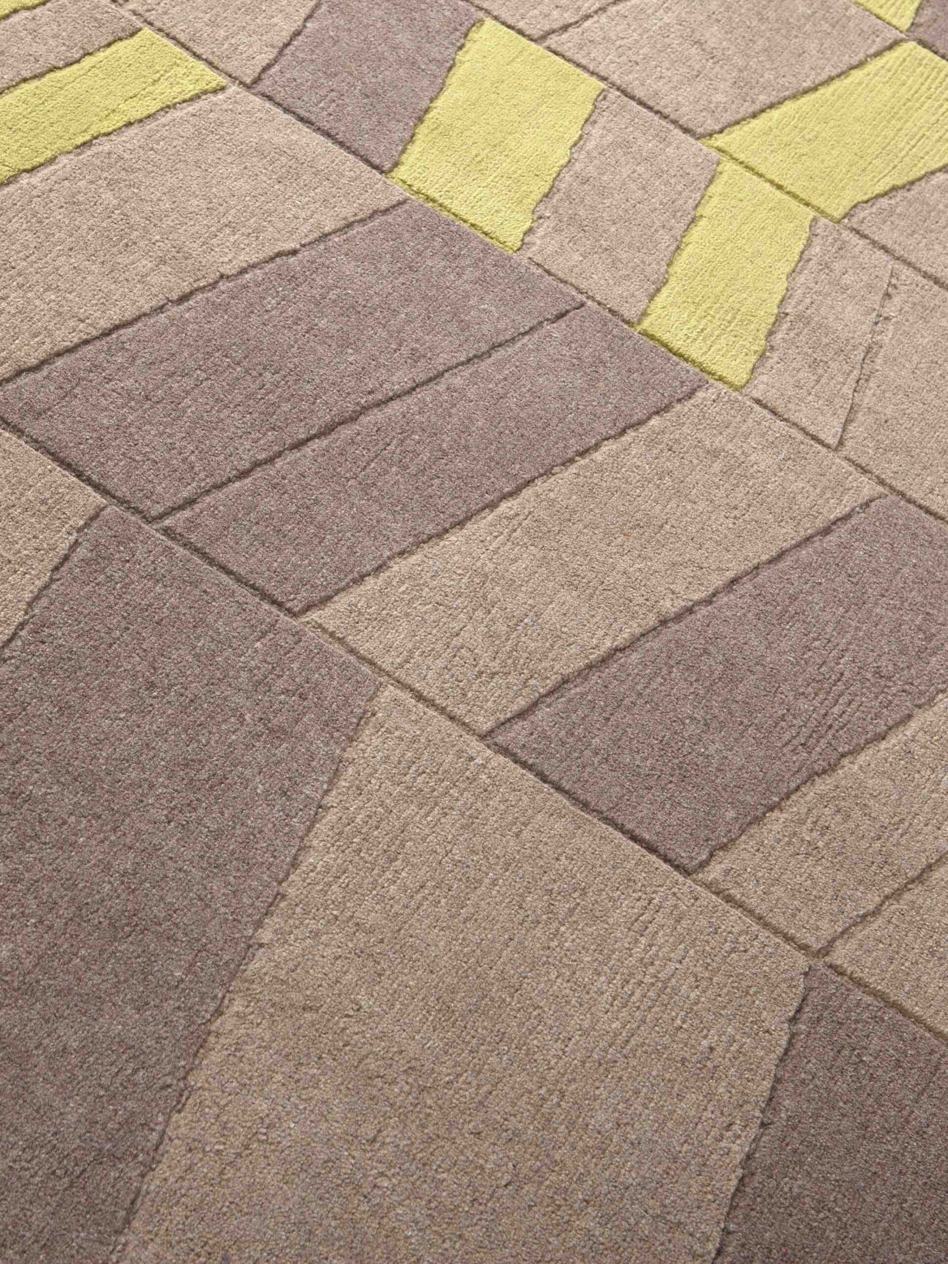 Ковер зелёного цвета Annapurna