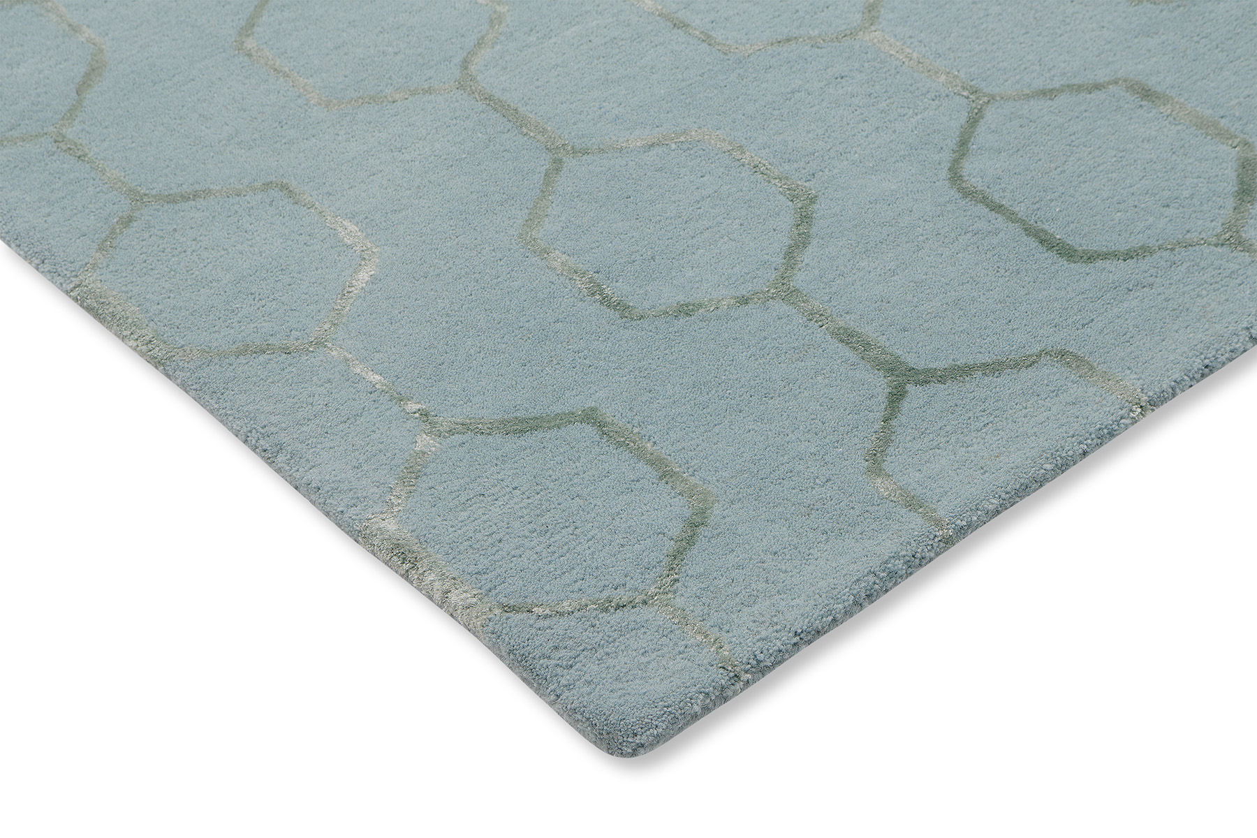 Жүн кілем Renaissance Blue 39008 | Өлшемі: 250 x 350 см