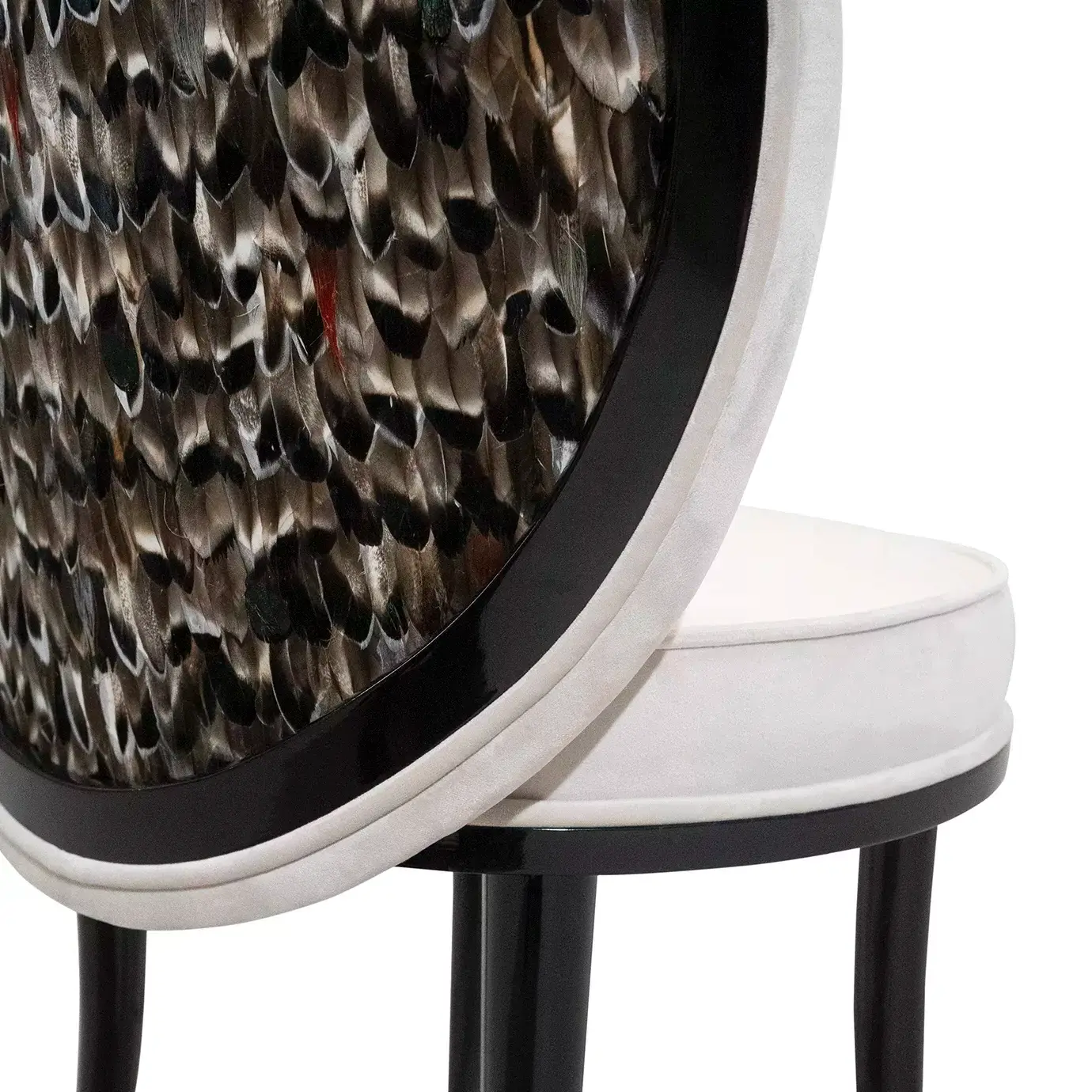 Обеденный стул с пером Folie Mistral