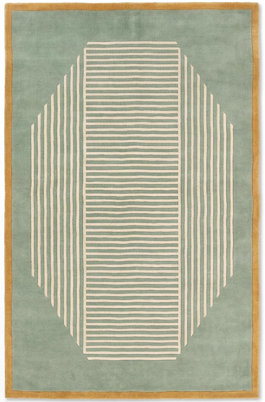 Ковер Octagon Lines Sage