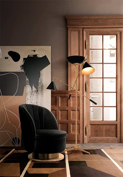 Одноместный диван фиолетовый Galen - 3