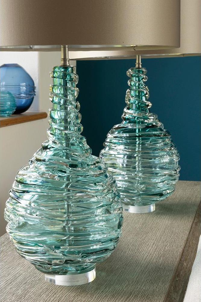 Настольная лампа Matilda Turquoise