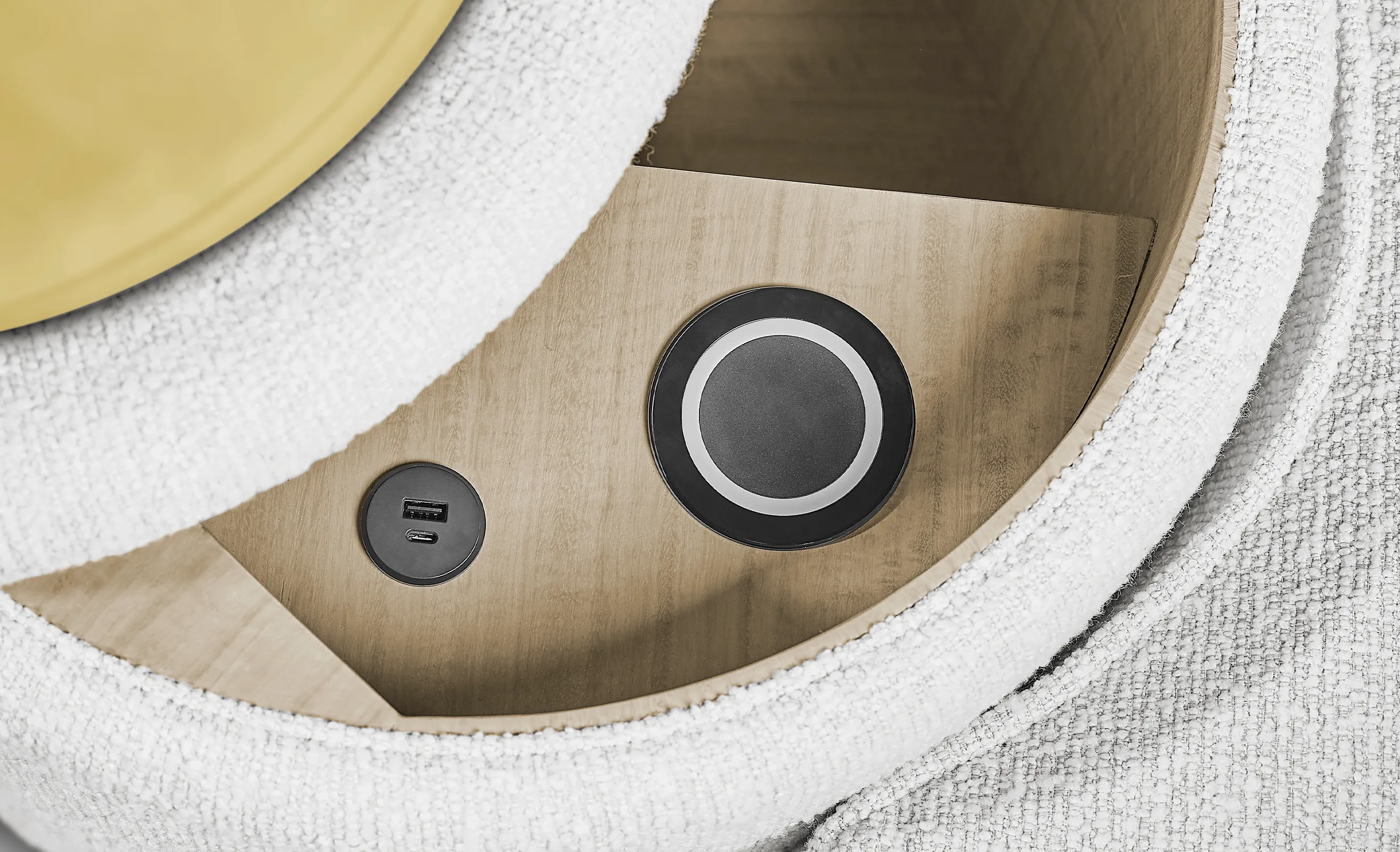 Диван круглый Lattice