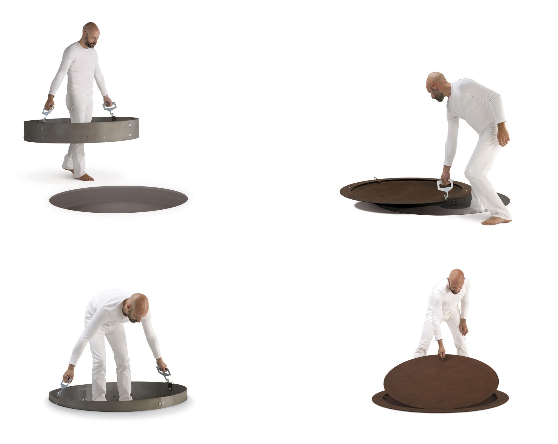 Уличная жаровня Hole