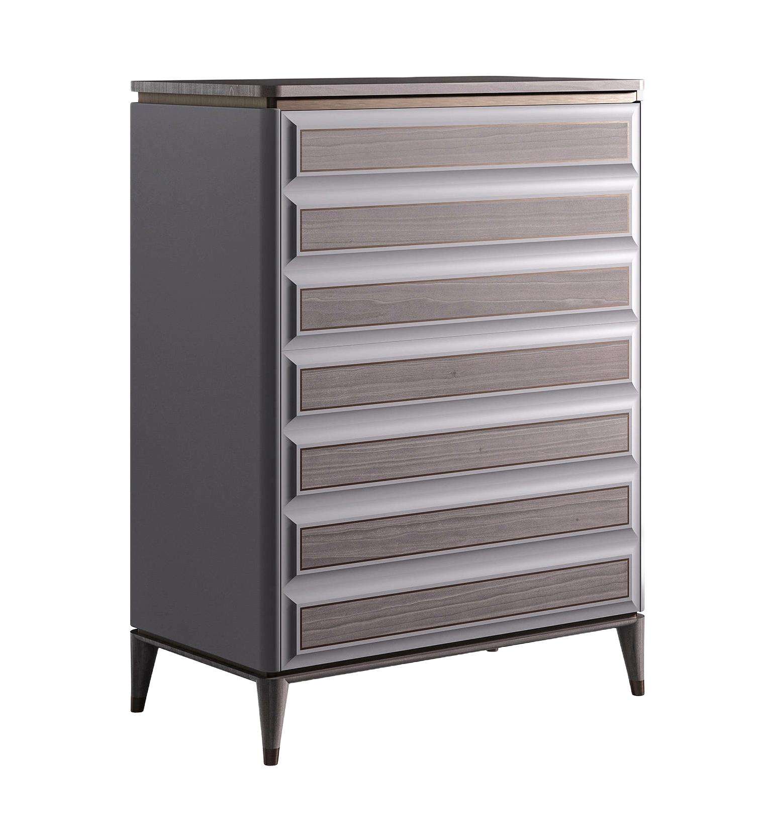 Современный высокий комод