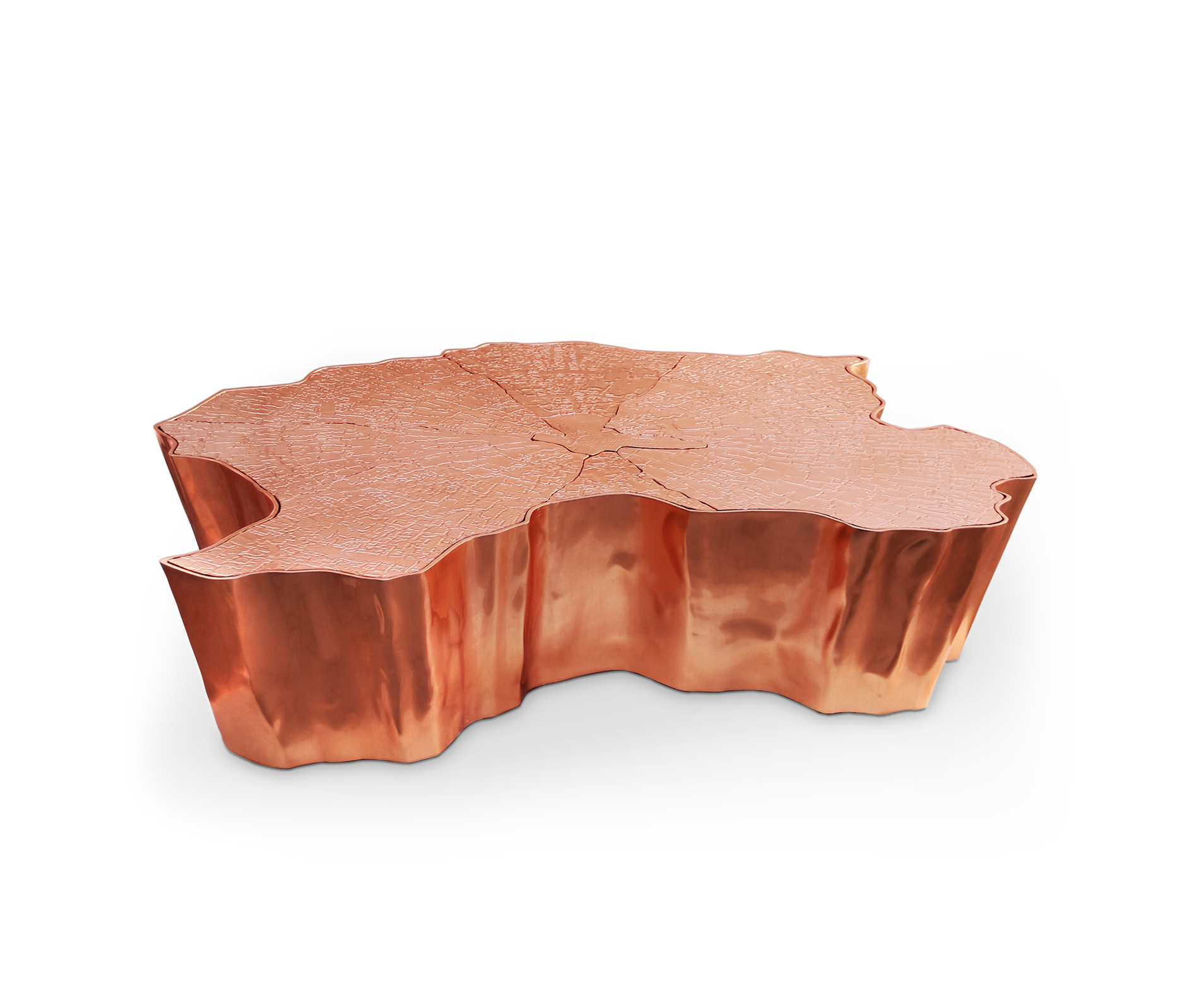 Журнальный стол Paradise Copper | Размер: Ш 138 x Г 95 x В 36 см