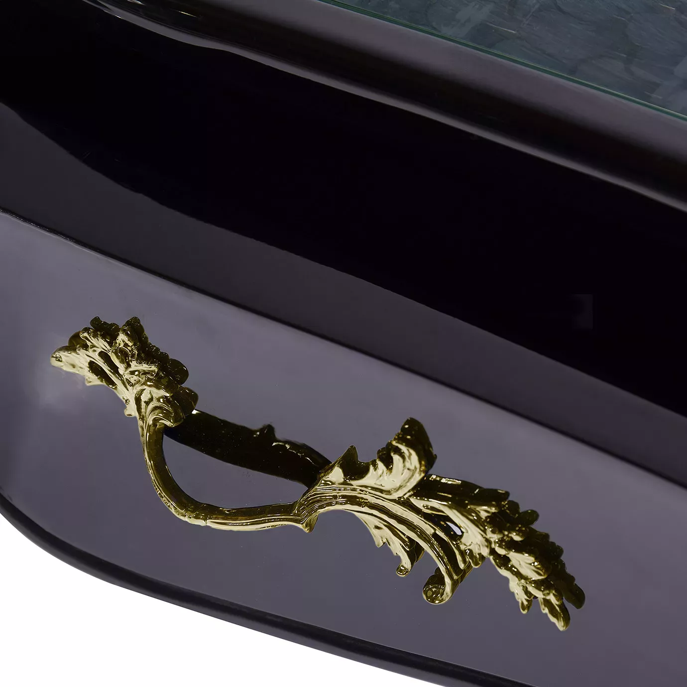 Письменный стол с отделкой из перьев павлина Ormolu Exotic