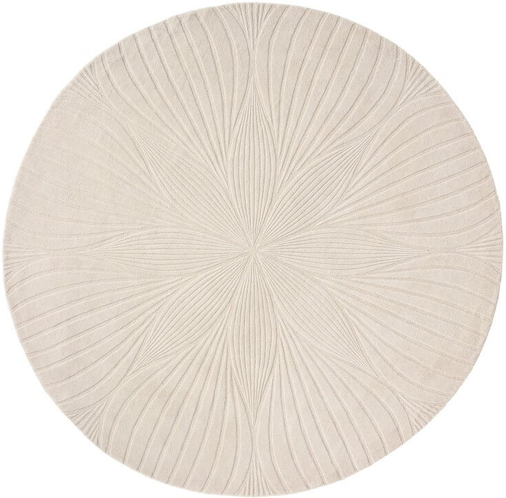 Дөңгелек кілем Folia Stone 38301 | Өлшемі: Ø 200 см